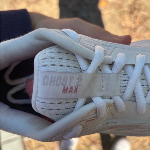 Brooks Ghost Max 2 Shoes Womens 7 Wide Coconut Milk Gray Zephyr Road Running - Picture 7 of 8